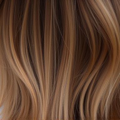Beautiful balayage hair color result